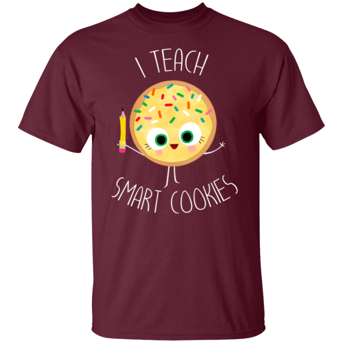 Smart Cookies Teacher Shirt, Cute Back to School Tee for Educators, Preschool & Kindergarten Teachers