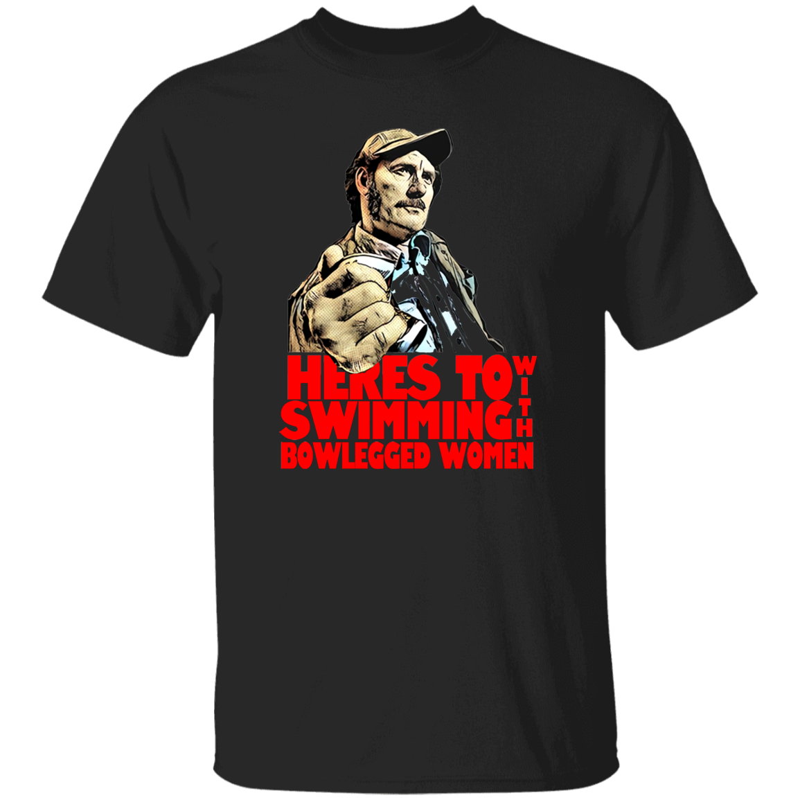 Quint Trending Quote Jaws Unisex Vintage T-Shirt