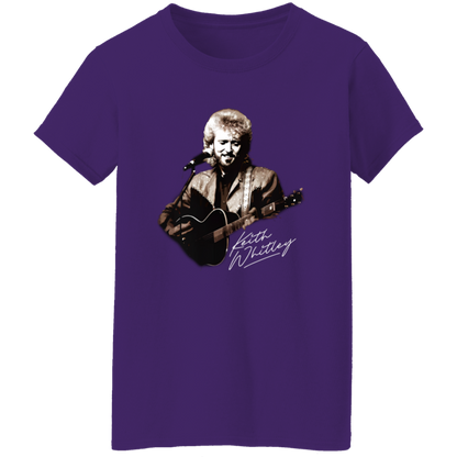 Country Music Keith Whitley Sandy Vintage T-Shirt - WOMEN