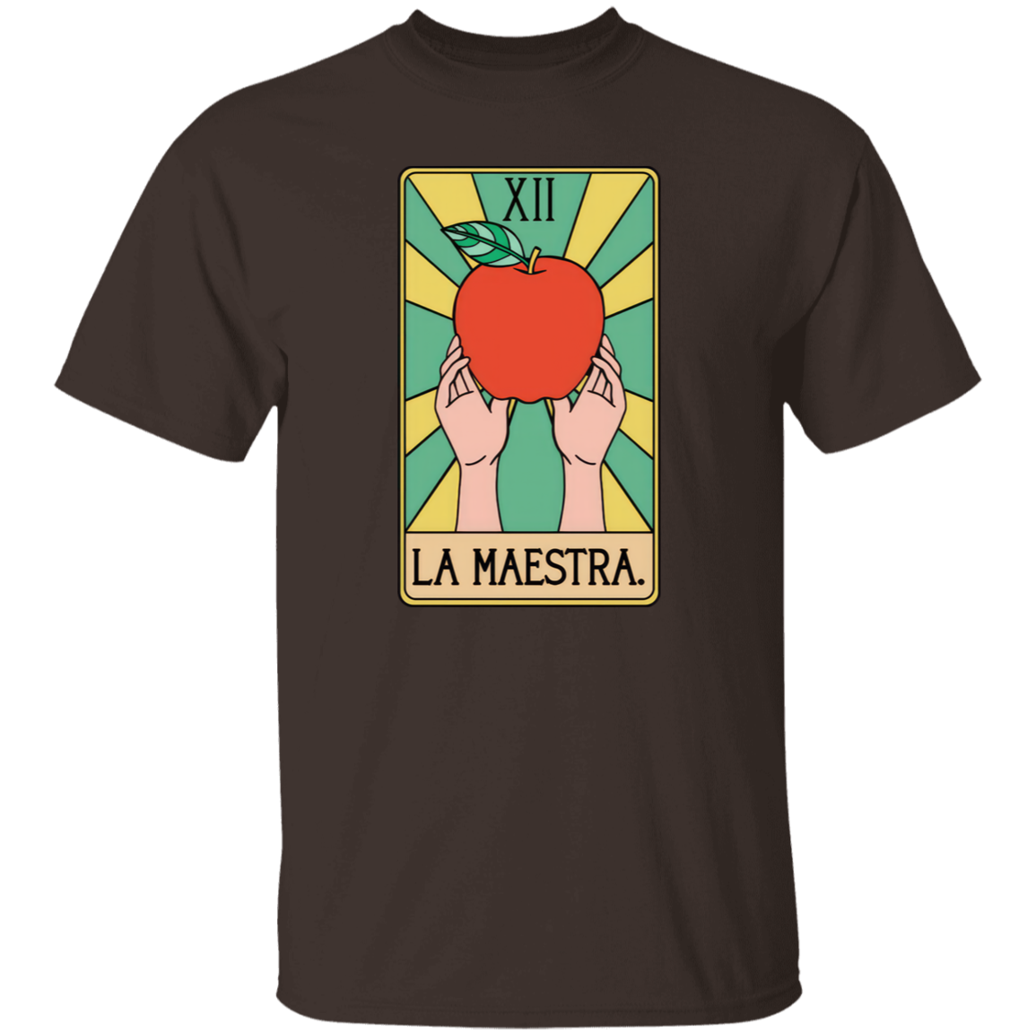 Spanish Teacher La Maestra Tarot Card Teacher T-Shirt