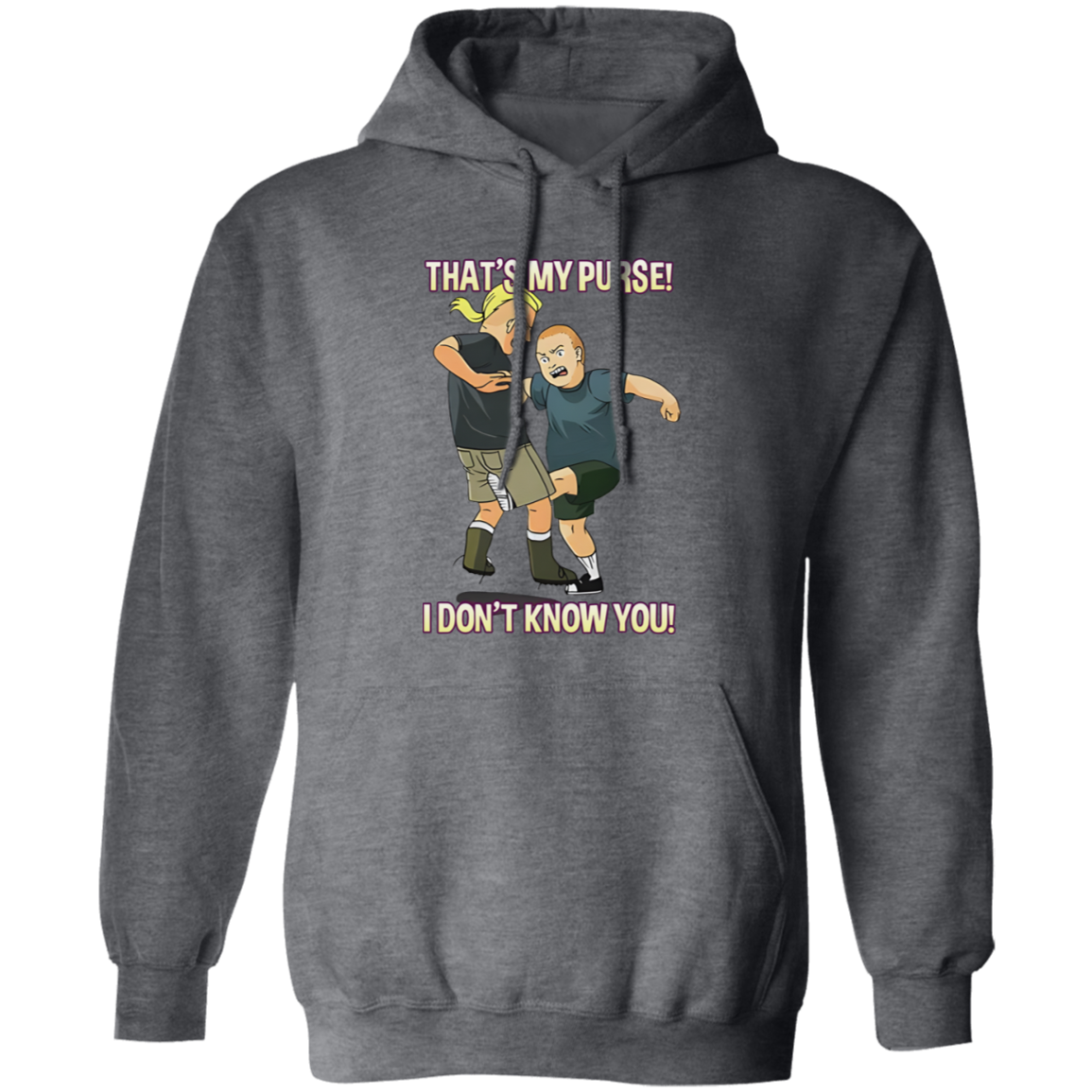 Bobby Hill That’s My Purse King Of The Hill  Gildan Pullover Hoodie