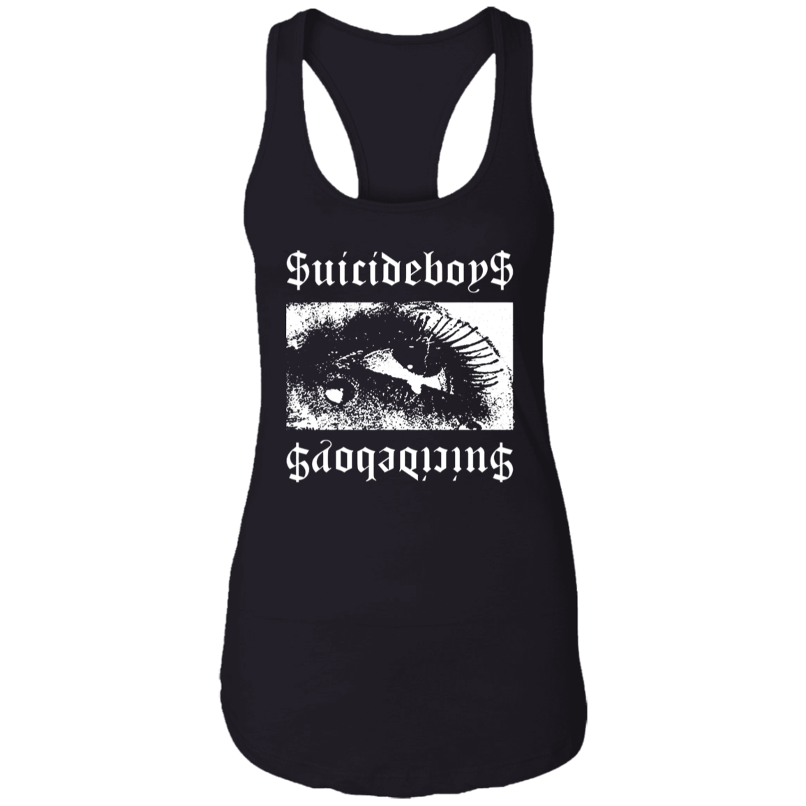 NL1533 Ladies Ideal Racerback Tank The Eyes Suicideboys Vintage Unisex T-Shirt