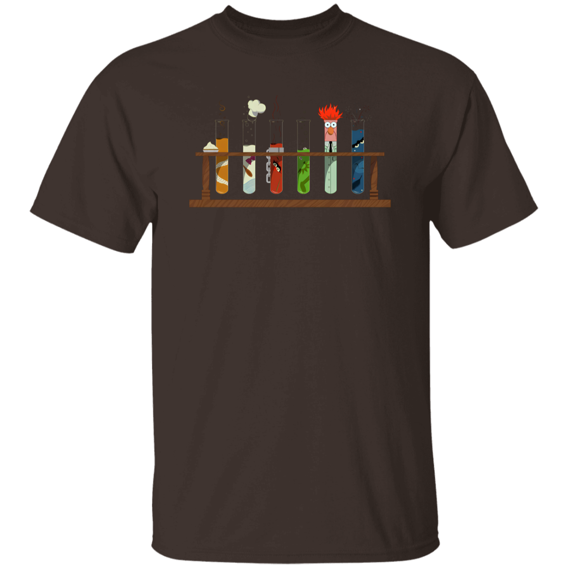 Muppet Science Bunsen And Beaker Teacher Vintage T-Shirt