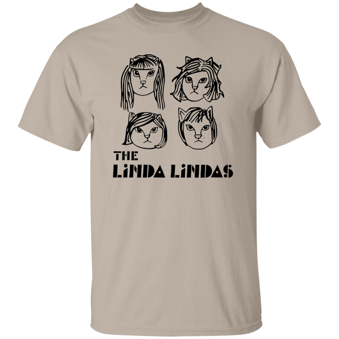 G500 5.3 oz. T-Shirt The Linda Lindas Cats Shirt - WS17062424