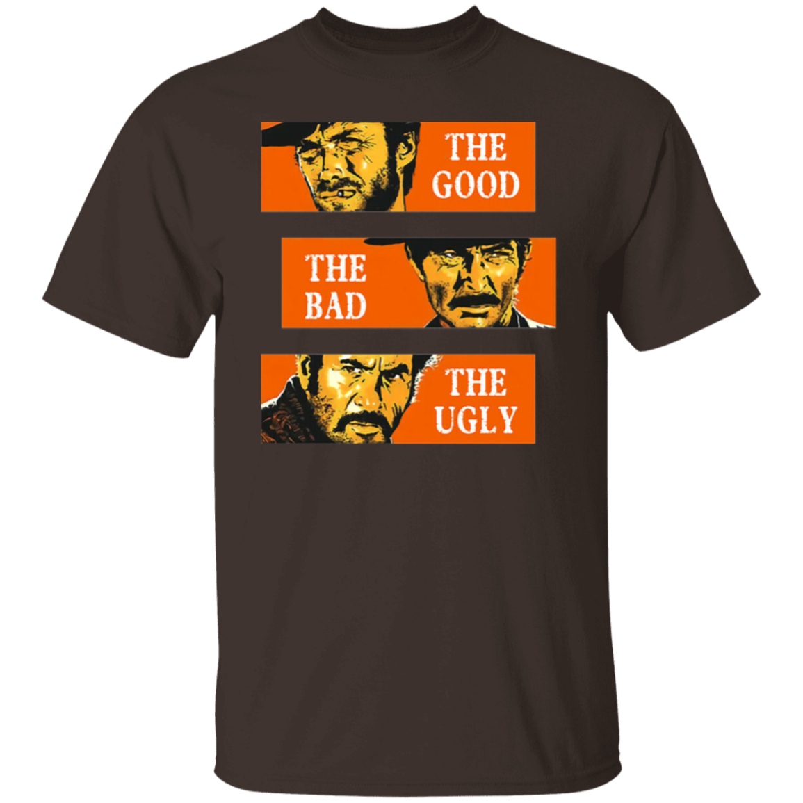 The Good The Bad And The Ugly Classic Horror Movie Vintag T-Shirt - CDCraft