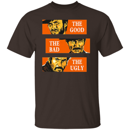 The Good The Bad And The Ugly Classic Horror Movie Vintag T-Shirt - CDCraft