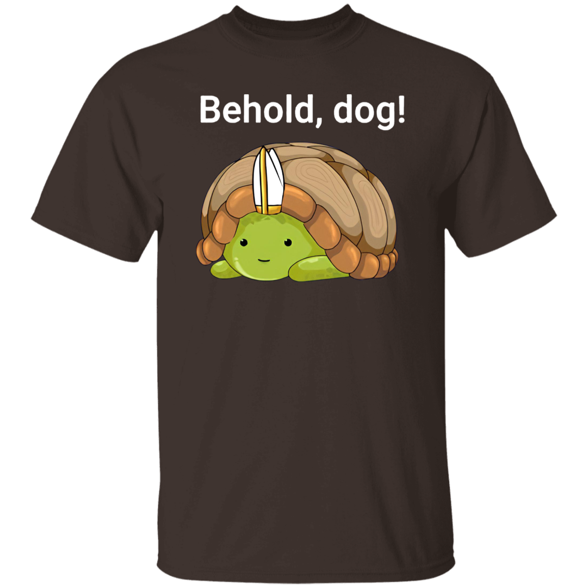 Behold Dog Funny Turtle T-Shirt - WS30072402