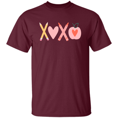 Pencil Crayon Apple Teacher  T-Shirt - lapicta