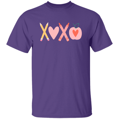 Pencil Crayon Apple Teacher  T-Shirt - lapicta