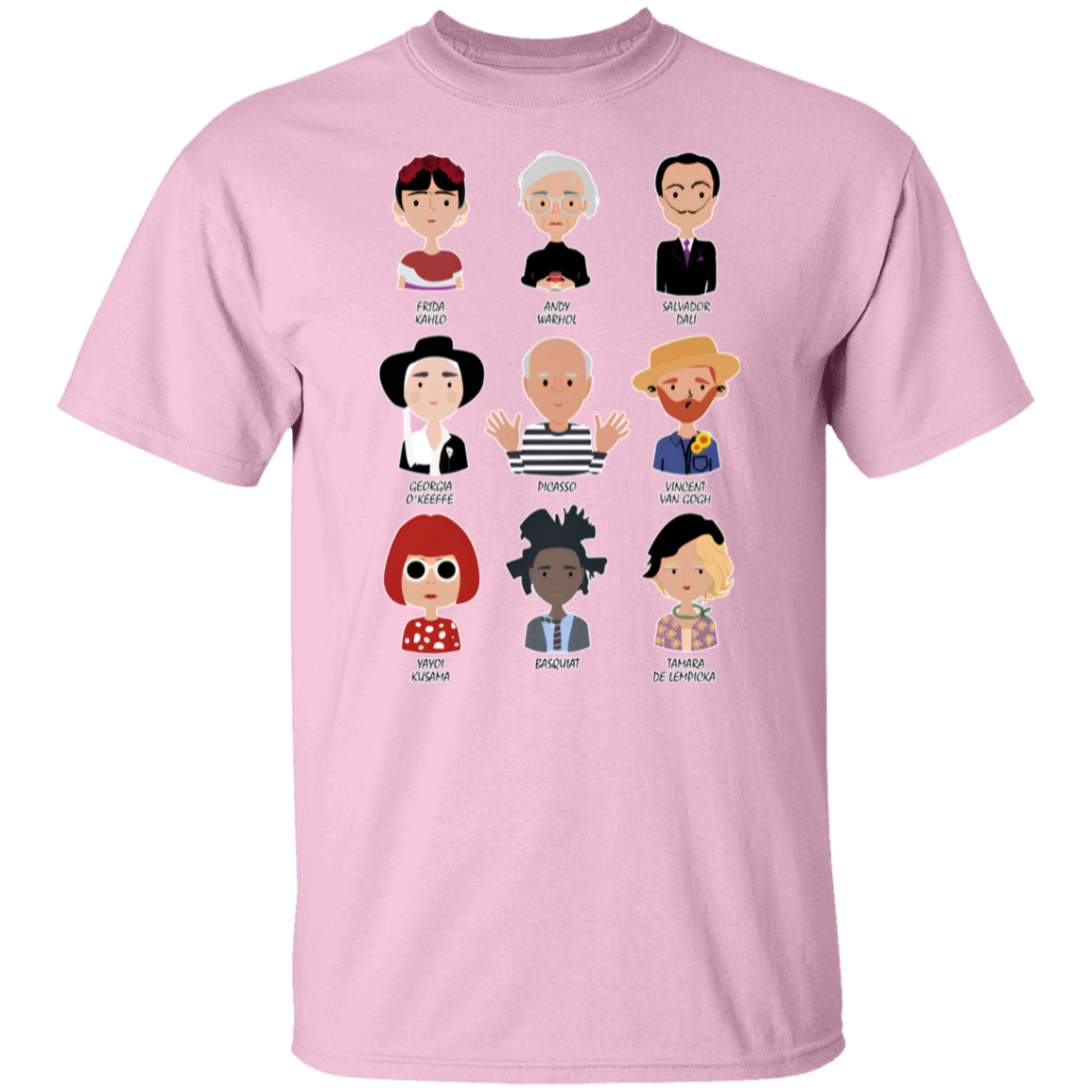 The Greatest Painters Of All Time Teacher Vintage Unisex  T-Shirt - letter