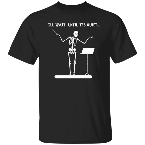 I'll Wait Until It's Quiet Teacher Vintage T-Shirt