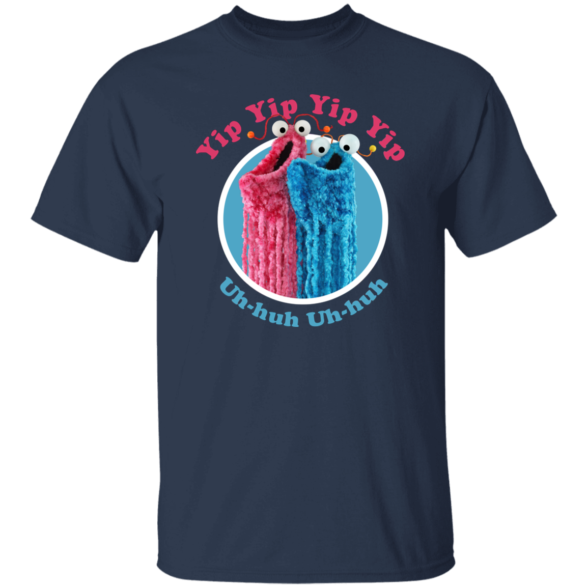 The Yip-Yips Sesame Street Muppets Vintage  T-Shirt