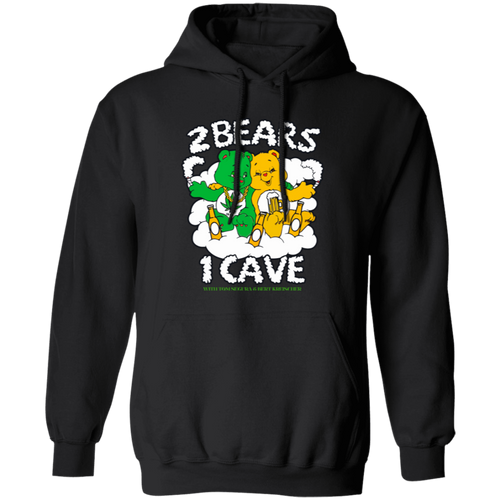 2 Bears 1 Cave With Tom Segura and Bert Kreischer Beer and Weed Vintage T-Shirt, The Dare Bears Shirt, Vice Squad Bears Shirt	G185 Gildan Pullover Hoodie