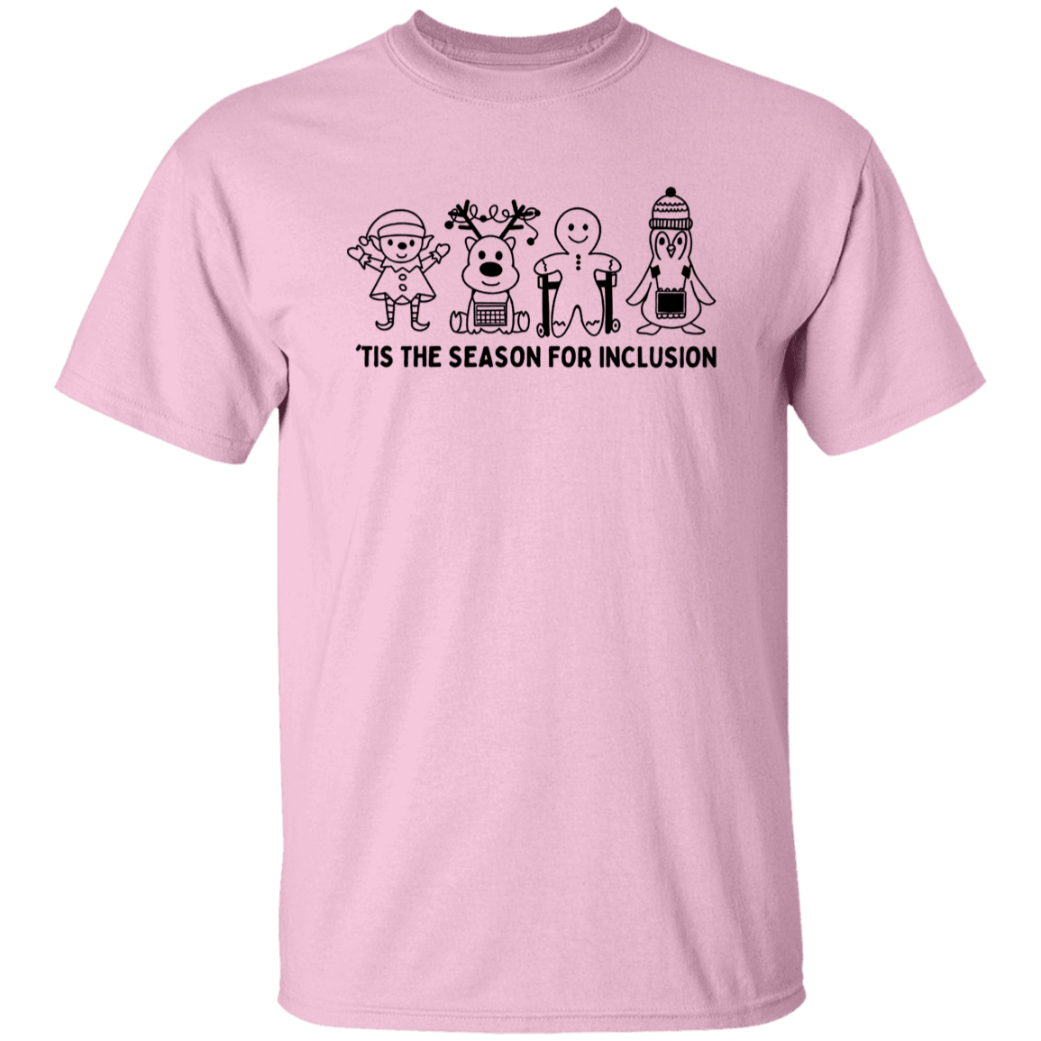 Tis The Season For Inclusion Teacher Vintage T-Shirt