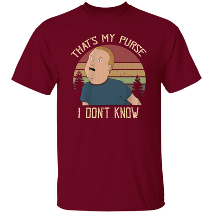 King of The Hill Bobby Hill That’s My Purse I Don’t Know You Circle Vintage T-Shirt