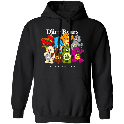 The Dare Bears Vice Squad Vintage  Gildan Pullover Hoodie