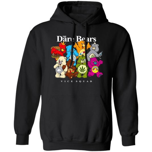 The Dare Bears Vice Squad Vintage  Gildan Pullover Hoodie