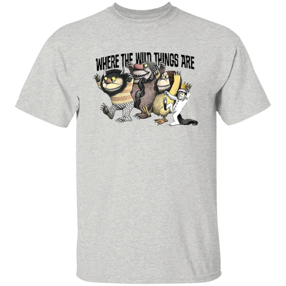 Teach Wild Things Where The Wild Things Are Teacher Vintage Unisex  T-Shirt - letter