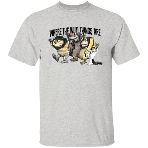Teach Wild Things Where The Wild Things Are Teacher Vintage Unisex  T-Shirt - letter