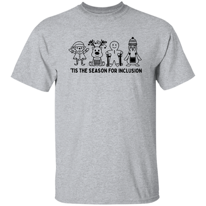 Tis The Season For Inclusion Teacher Vintage T-Shirt