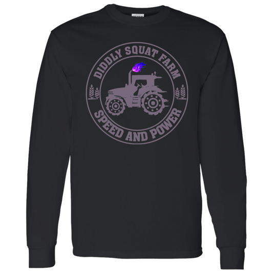 Diddly Squad Farm G540 LS T-Shirt 5.3 oz. - pelyn - ID08082407
