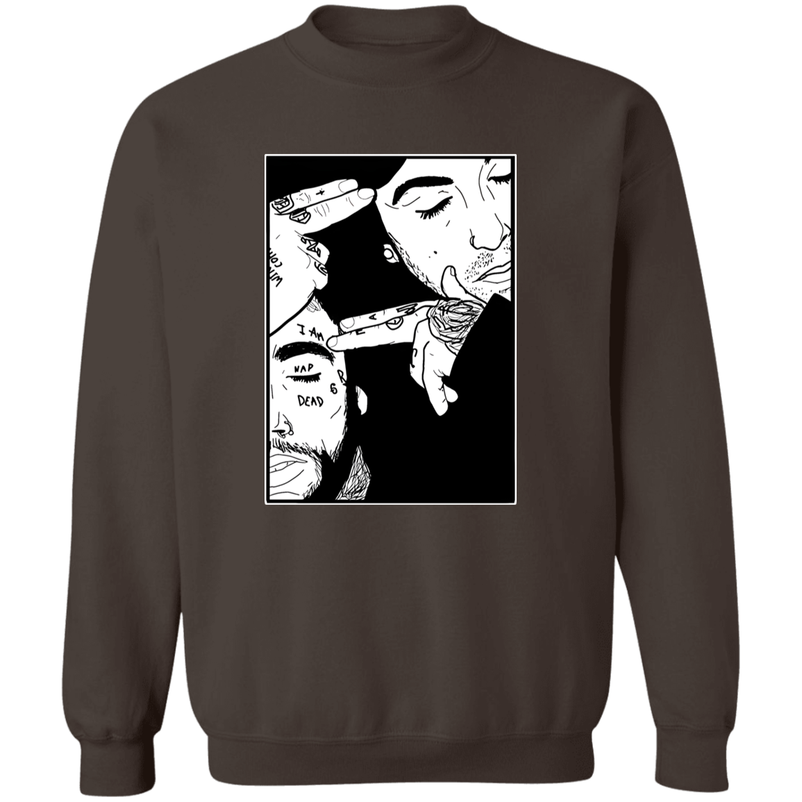 G180 Gildan Crewneck Pullover Sweatshirt For The Last Time Suicideboys Unisex Sweatshirt