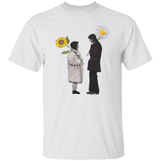 Harold And Maude Daisy And Sunflower Essential Vintage T-Shirt, Harold And Maude Shirt, Romance Movie Shirt, 70s Movie Shirt G500 5.3 oz. T-Shirt
