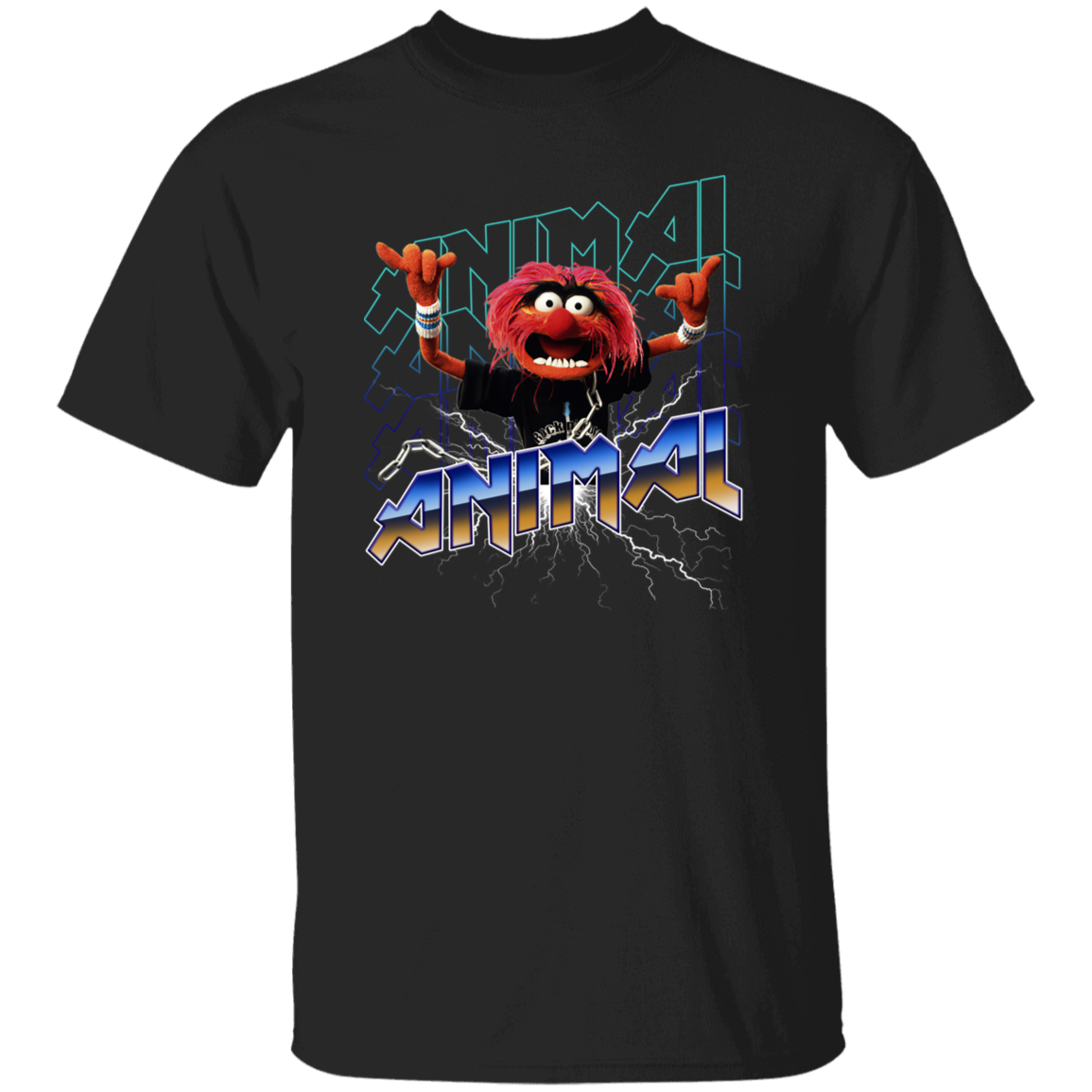 The Muppets Animal Rock Unisex Vintage T-Shirt