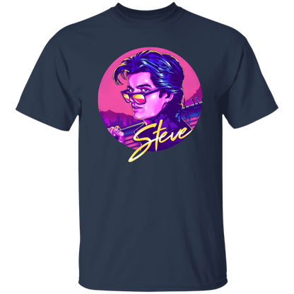 Steve Harrington Joe Keery St4 Retro Art Vintage T-Shirt