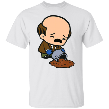 Kevin Spilling Chili Shirt Kevin Malone Chili Office Funny TV Series  T-Shirt - leleart