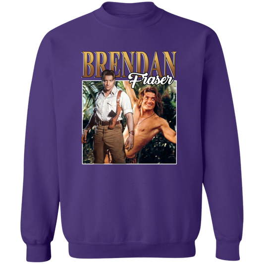 Brendan Fraser Vintage Gildan Crewneck Pullover Sweatshirt