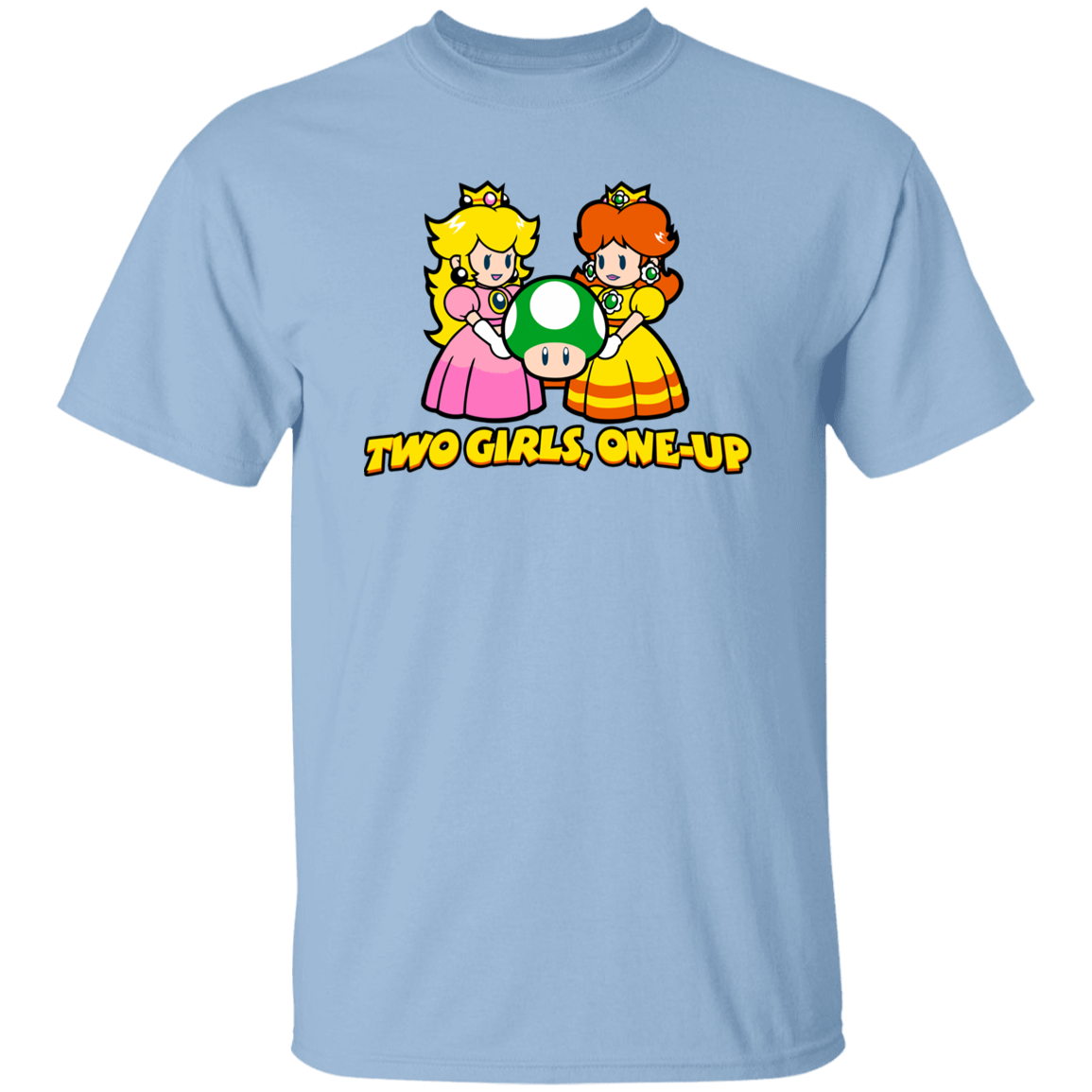 Two Girls One Up Vintage  T-Shirt