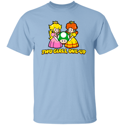 Two Girls One Up Vintage  T-Shirt