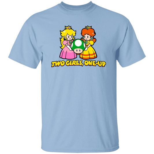 Two Girls One Up Vintage  T-Shirt