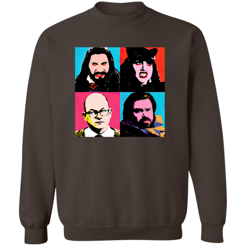 Vampire Warhol Classic What We Do In The Shadows Vintage Pullover Sweatshirt