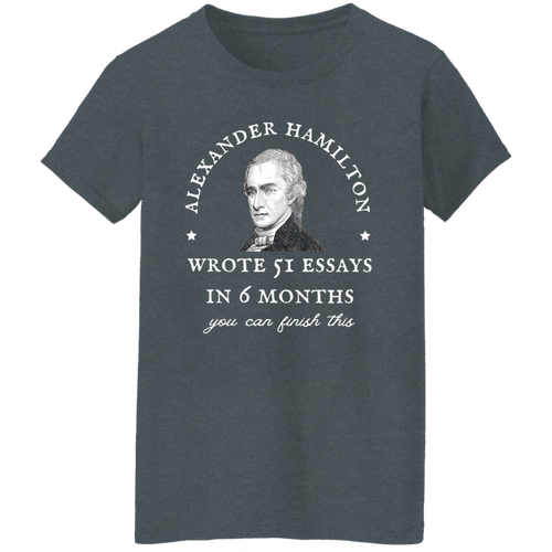 Alexander Hamilton You Can Find It Teacher Vintage Ladies' 5.3 oz. T-Shirt