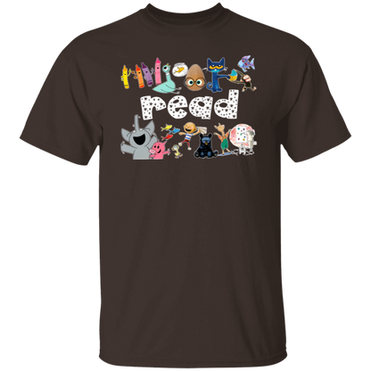 Read Children's Books Teacher T-Shirt - lapicta