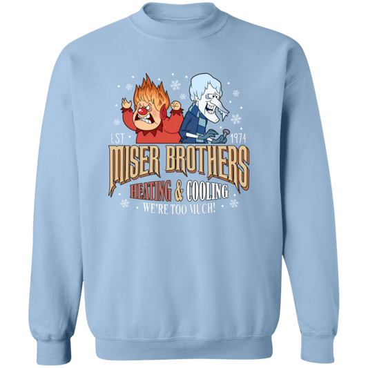 Miser Brothers Heating And Cooling Sweatshirt - TS27112403
