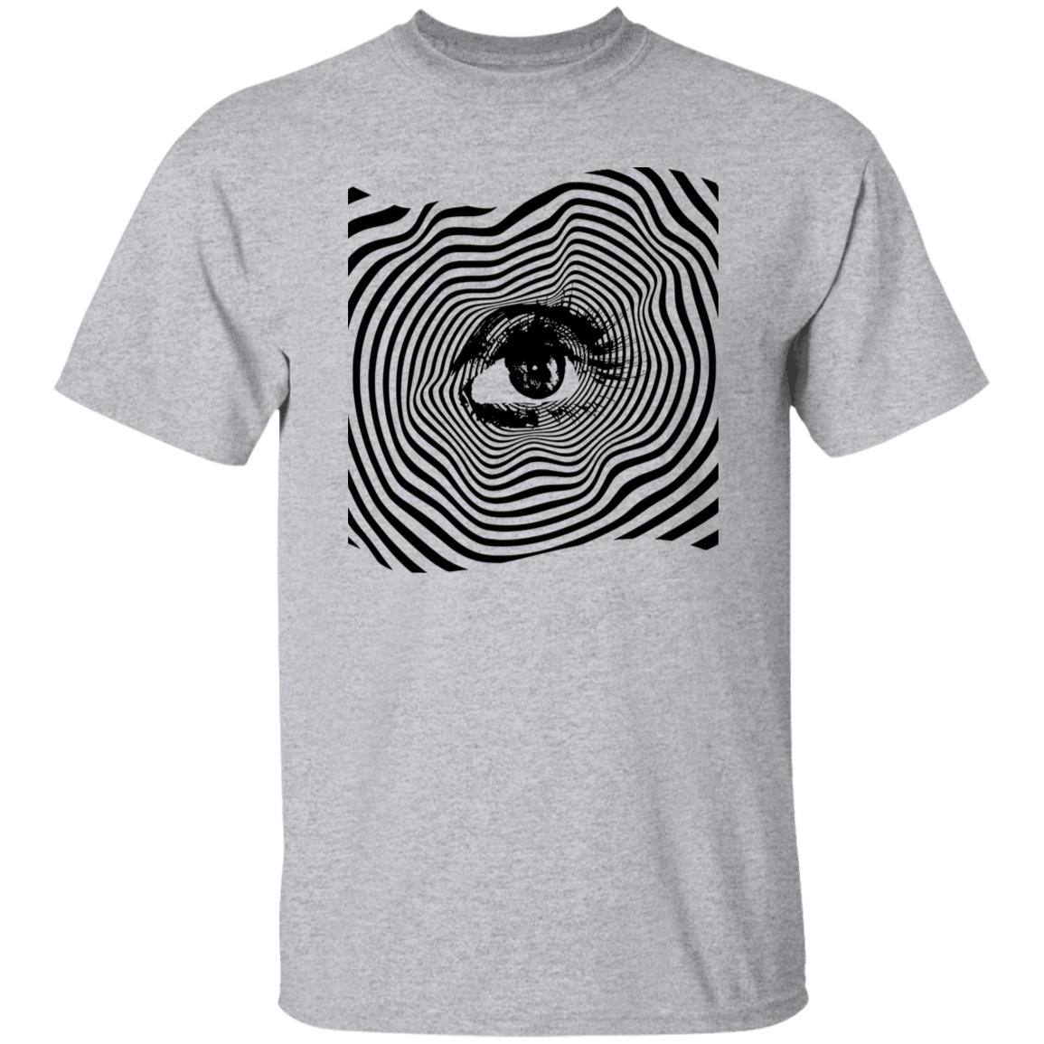 Hypnotic Eye Unisex T-Shirt - jasmine