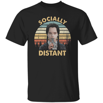 Socially Distant Funny Vintage T-Shirt