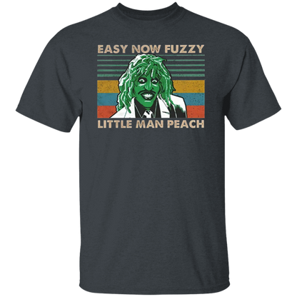 Old Gregg Easy Now Fuzzy Little Man Peach The Mighty Boosh Retro T-Shirt - leleart
