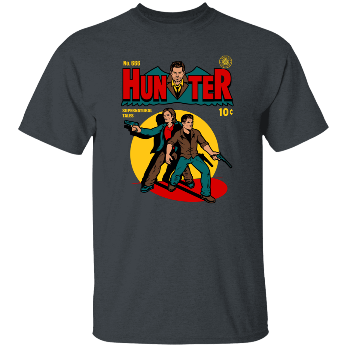 No 666 Hunter Comic Supernatural Tales T-Shirt - lucy - 89559640