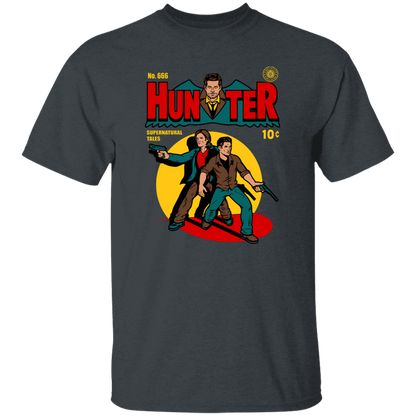 No 666 Hunter Comic Supernatural Tales T-Shirt - lucy - 89559640