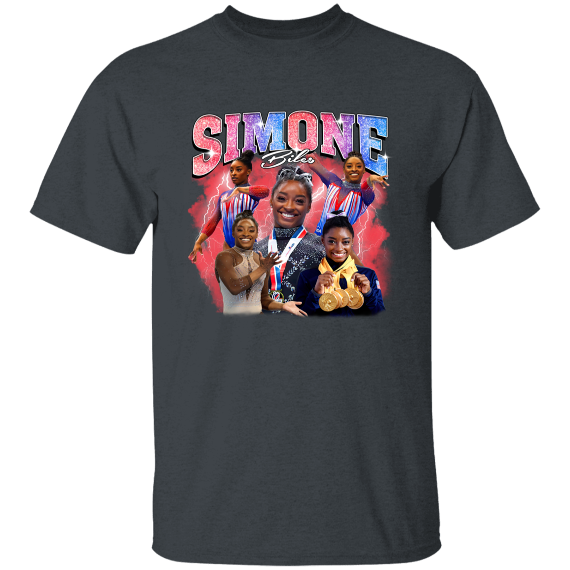 Simone Biles Bootleg T-Shirt - ID31072424 - Youth