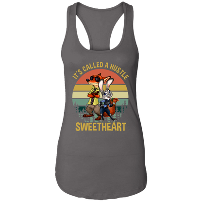 It's Called A Hustle Sweetheart Vintage T-Shirt - NL1533 Ladies Ideal Racerback Tank