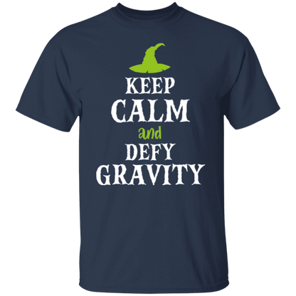 Keep Calm And Defy Gravity Vintage Unisex  T-Shirt - ID19102401 - lucy