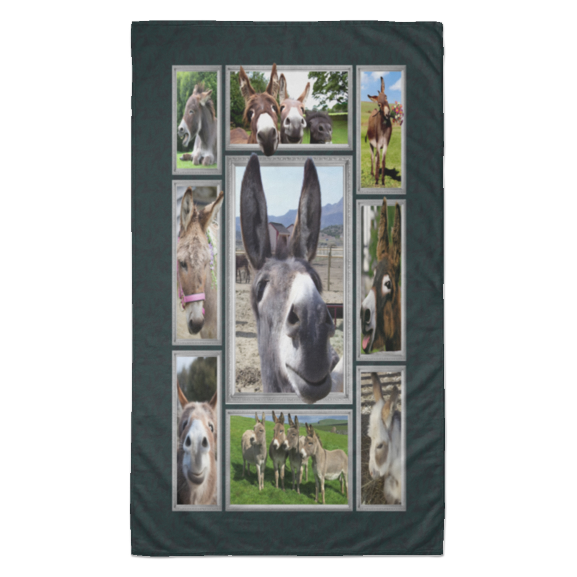 Just A Girl Who Loves Donkey Fleece Blanket, Premium Sherpa Blanket, Donkey Lovers Gift, Donkey Quilt, Donkey Mom Blanket	S6BATL Towel - 35x60