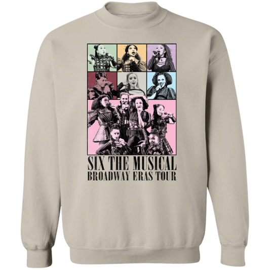 Six The Musical Eras Tour Sweatshirt - ID23122402