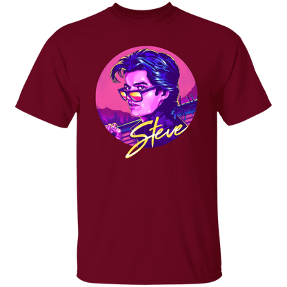 Steve Harrington Joe Keery St4 Retro Art Vintage T-Shirt