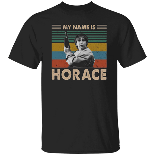 My Name Is Horace Vintage T-Shirt, The Monster Squad Shirt, Adventure Movie Shirt, Comedy Movie Shirt, Horace Shirt, 80s Movie Shirt	G500 5.3 oz. T-Shirt